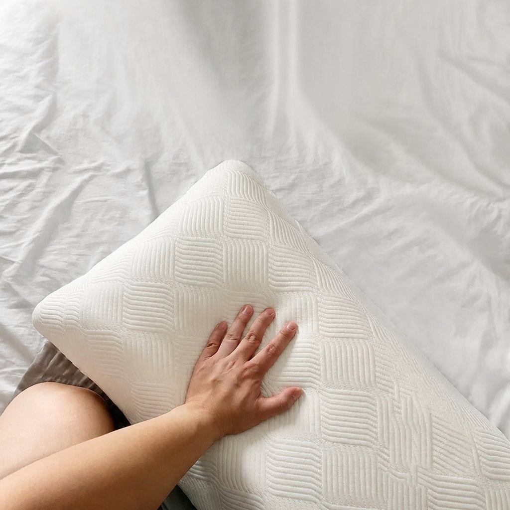 Memory Foam XXL Cooling Neck Pillow for Side Sleeping, Multiple Sizes