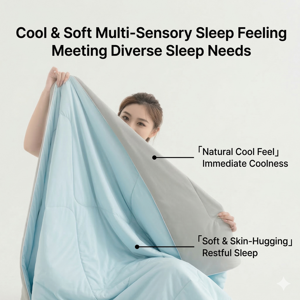 Bio-Silk Cooling Ice Quilt