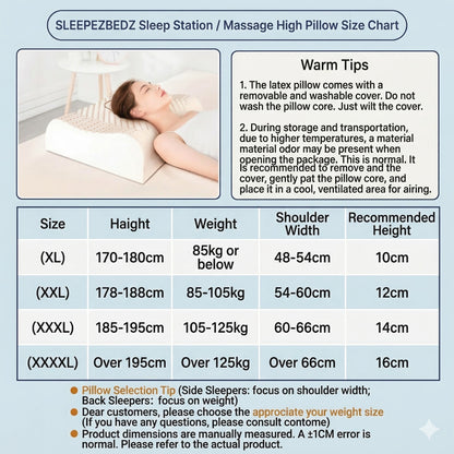 Natural Latex High-Loft Pillow