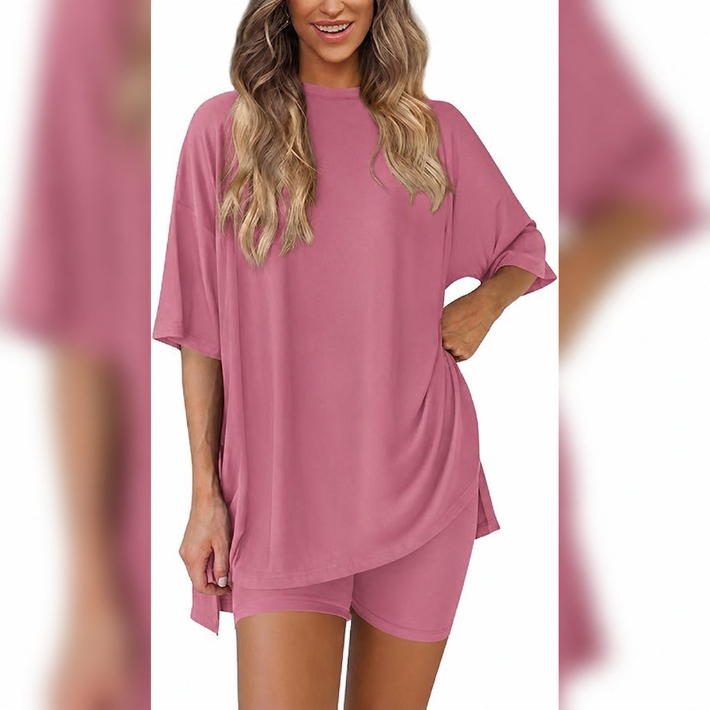 Summer Oversized Lounge Set for Home and Sleep, Multiple Colors, Multiple Sizes