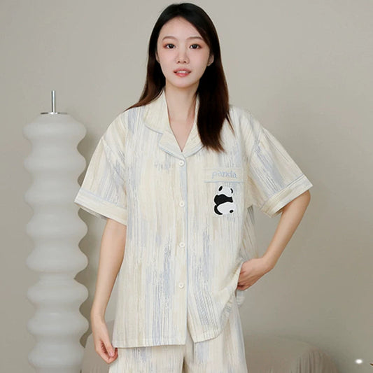 Cotton 3-Piece Pajama Set