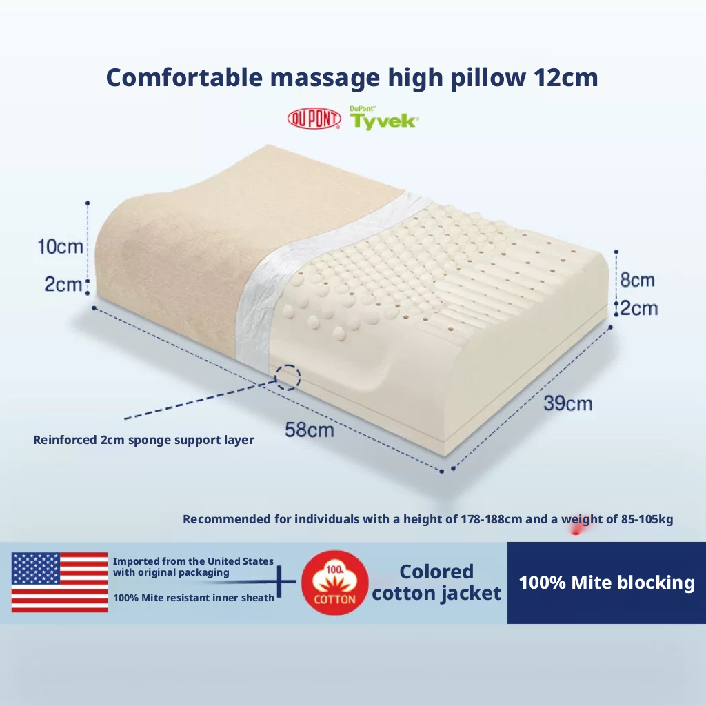 Natural Latex High-Loft Pillow