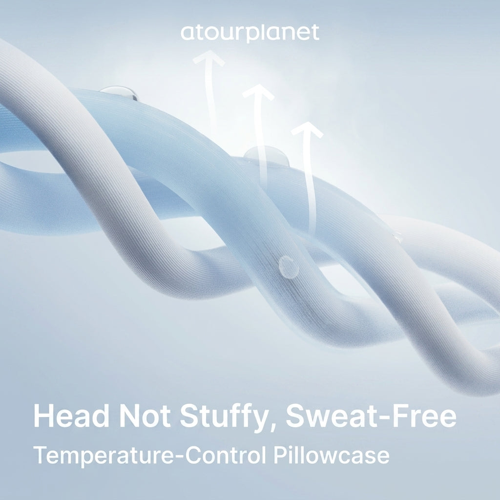 Temperature Control Memory Foam Pillow