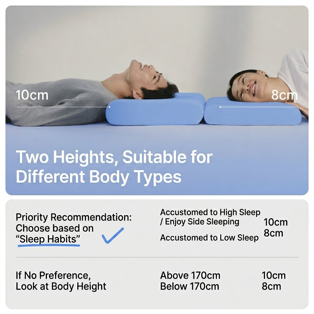 Memory Foam Pillow for Sleepers