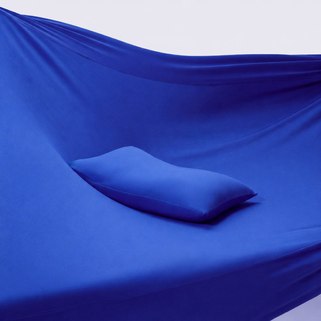 Cooling Second-Skin Pillowcase Covers, Moisture-Wicking Comfort in Three Colors, Blue/Gray/Off White