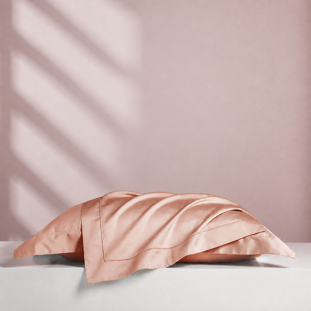 Silky-Smooth 100s Cotton Sateen Pillowcase by for Serene, Color‑Rich Sleep, Multiple Colors, Queen 18.9“x29.1“/King 20“x35.8“