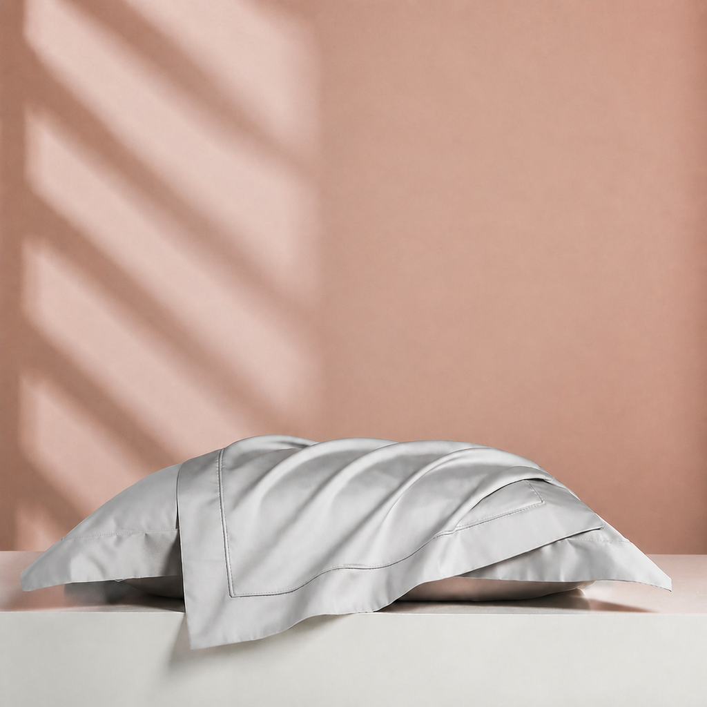Silky-Smooth 100s Cotton Sateen Pillowcase by for Serene, Color‑Rich Sleep, Multiple Colors, Queen 18.9“x29.1“/King 20“x35.8“