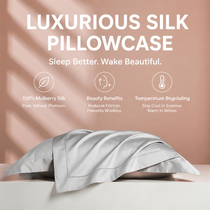 Cotton Sateen Pillowcase