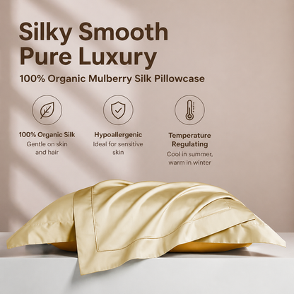 Cotton Sateen Pillowcase