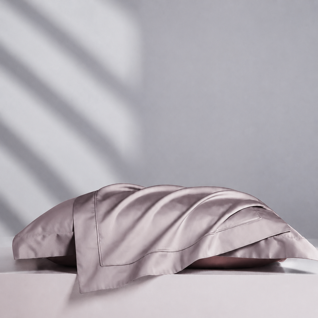 Silky-Smooth 100s Cotton Sateen Pillowcase by for Serene, Color‑Rich Sleep, Multiple Colors, Queen 18.9“x29.1“/King 20“x35.8“