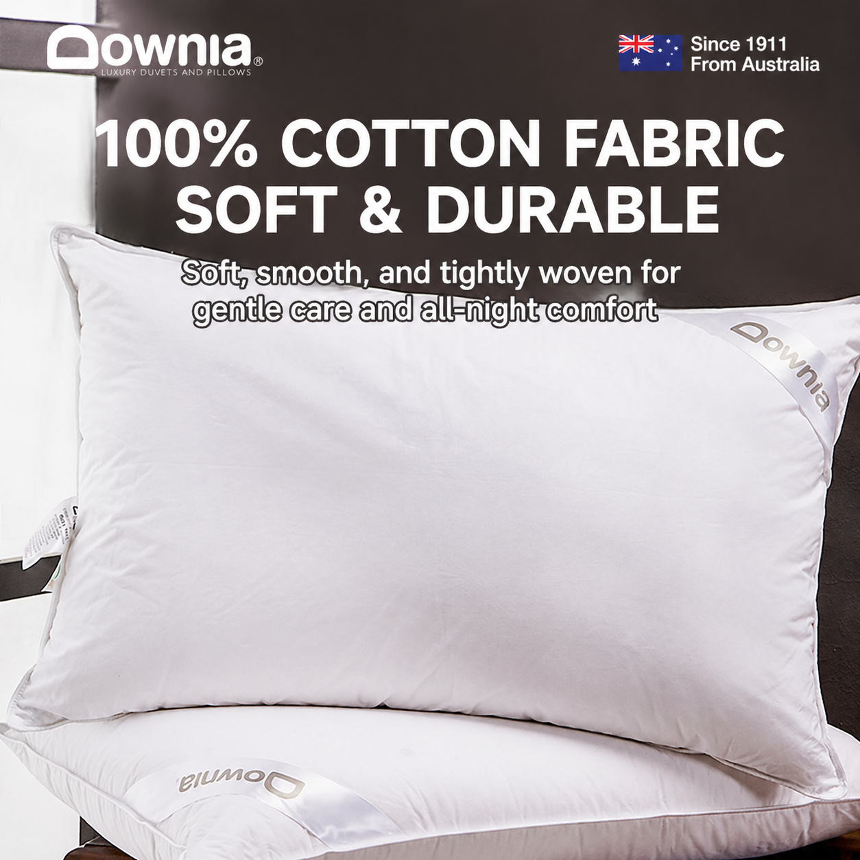 Tri-Chamber Neck Support Pillow