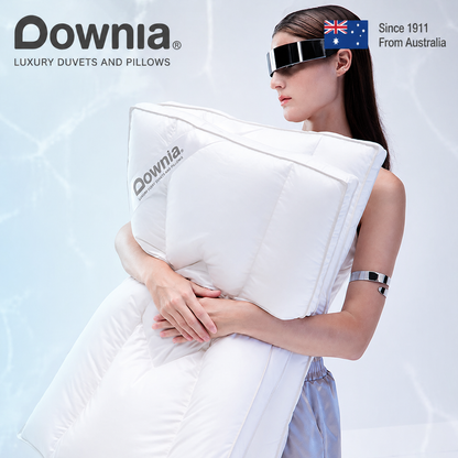 Zoned Low-Profile Goose Down Pillow