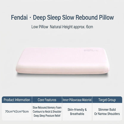 Blush Cloud Memory Foam Pillow