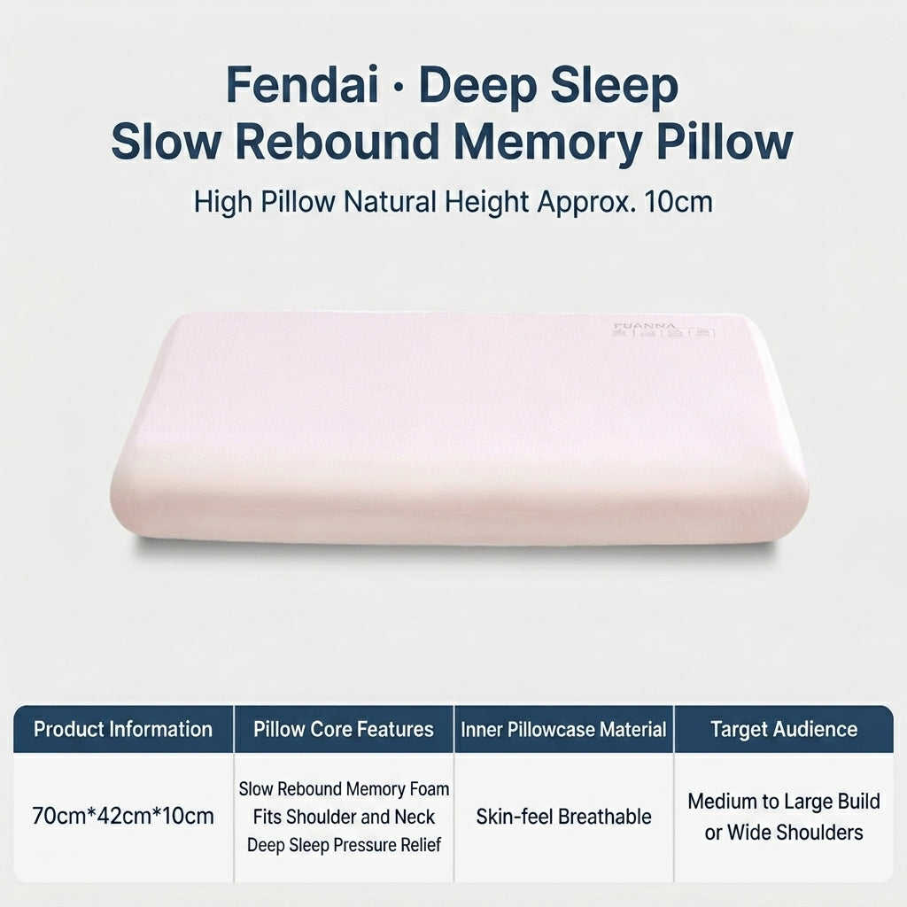 Blush Cloud Memory Foam Pillow