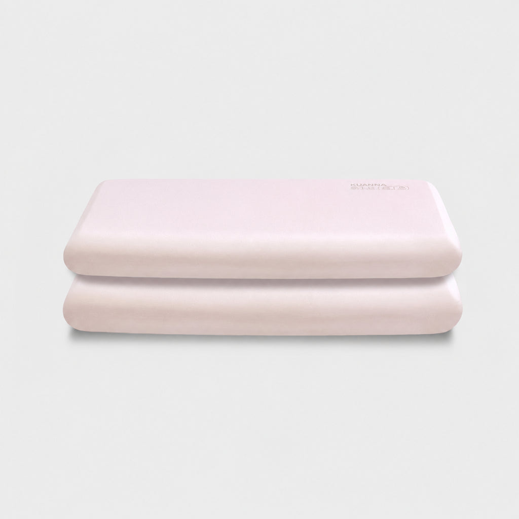 Silk Blush Cloud Memory Foam Cervical Pillow for Neck Support, Multiple Types