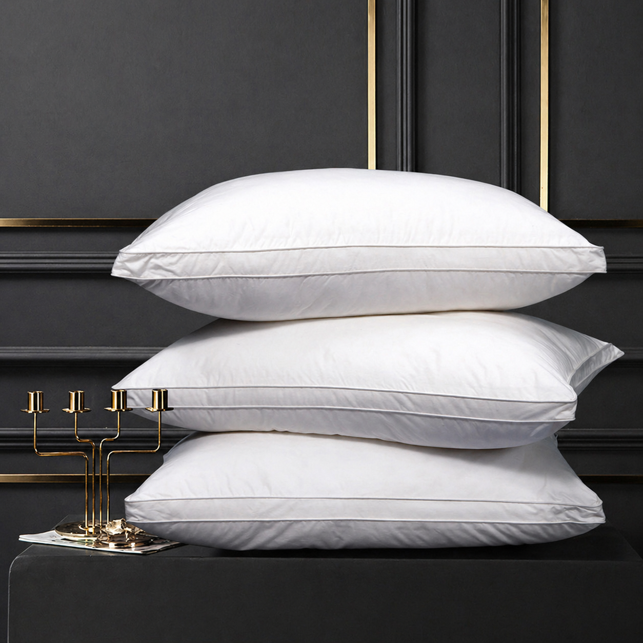 Cloud-Soft Antibacterial Hotel Pillow