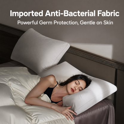 Cloud-Soft Antibacterial Hotel Pillow