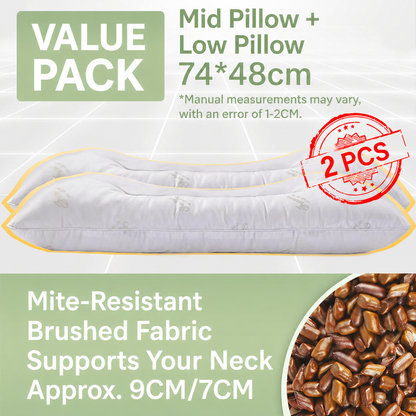 Cassia Seed Pillow Pair