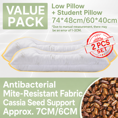 Cassia Seed Pillow Pair