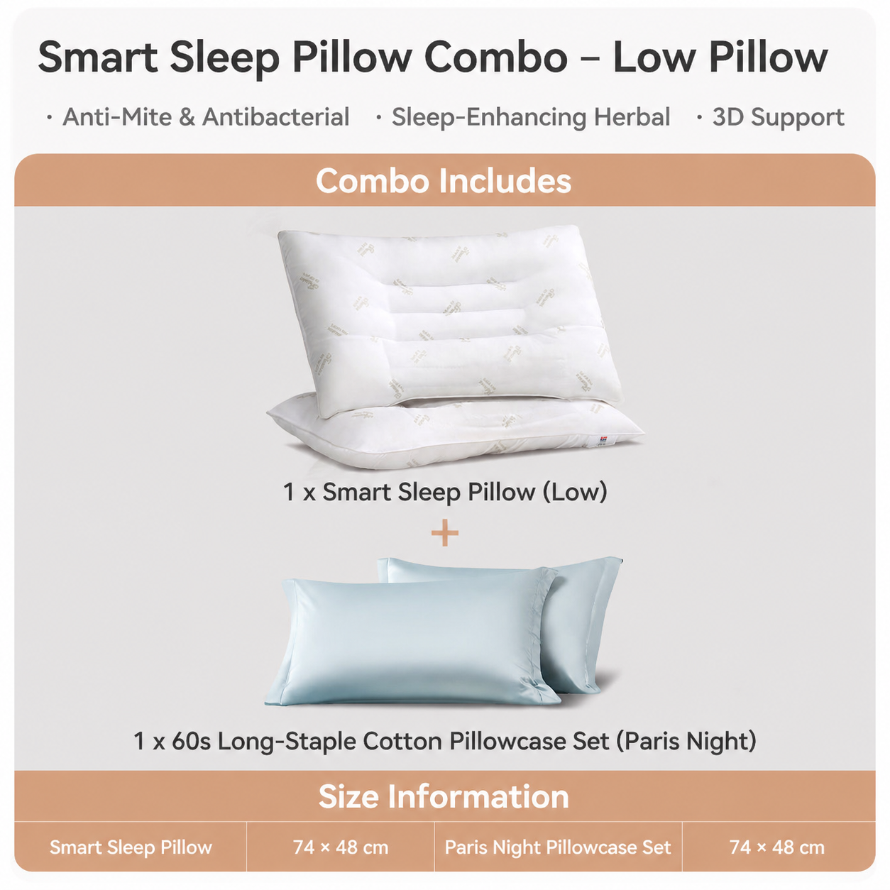 Cassia Seed Pillow Pair