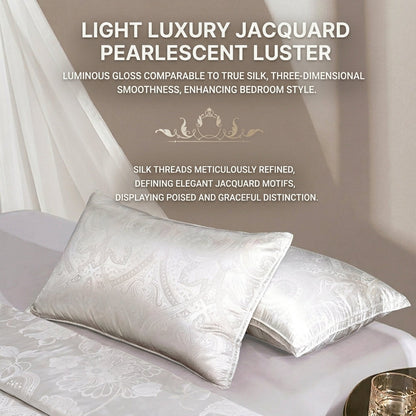 Silk Jacquard Cervical Pillow