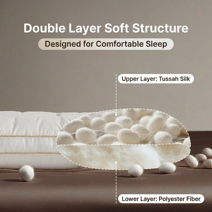 Mulberry Silk Ergonomic Pillow