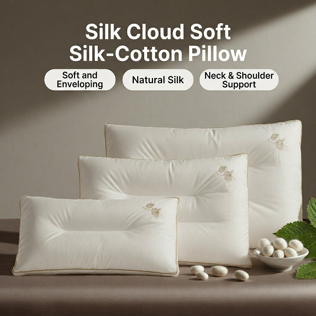 Mulberry Silk Ergonomic Pillow