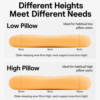 Cat Belly Memory Foam Pillow