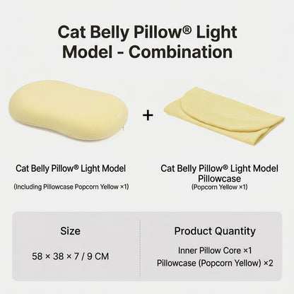 Cat-Belly Ergonomic Memory Pillow