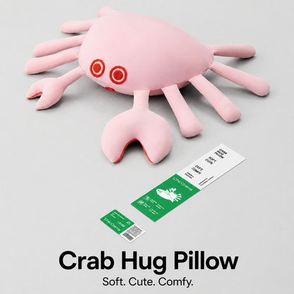 Cool-Touch Animal Hug Pillow