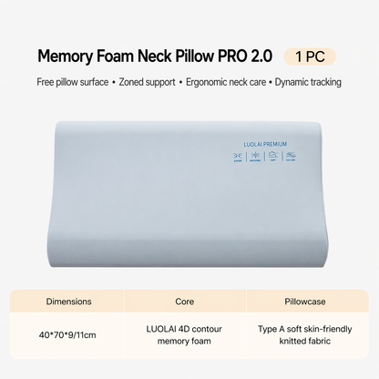 Neck Memory Foam Pillow