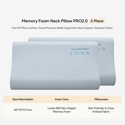 Neck Memory Foam Pillow