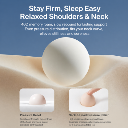 Neck Memory Foam Pillow