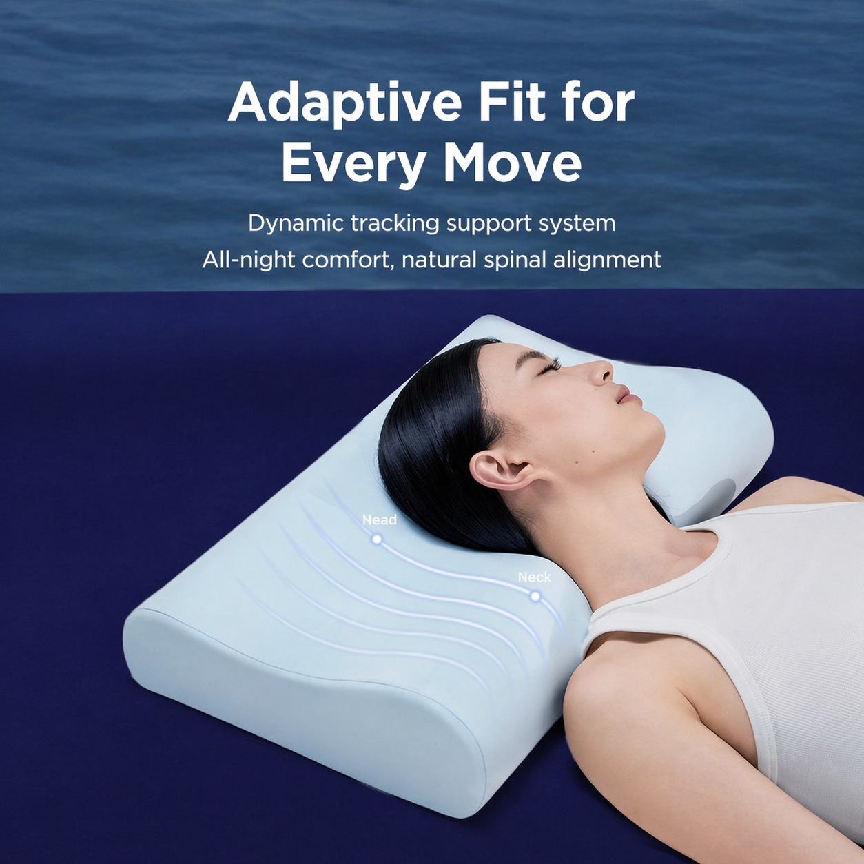 Neck Memory Foam Pillow
