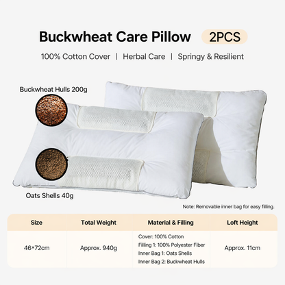 Neck Support Pillow Pair