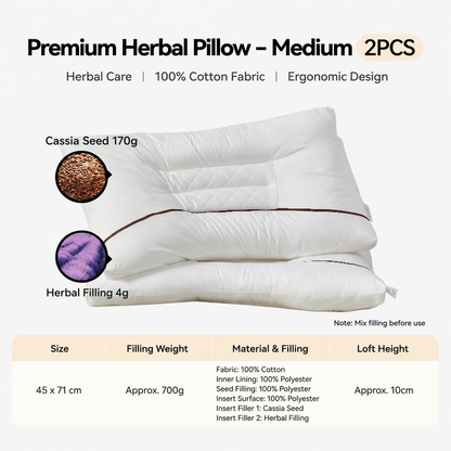 Neck Support Pillow Pair