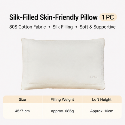 Silk Cotton Pillow Set