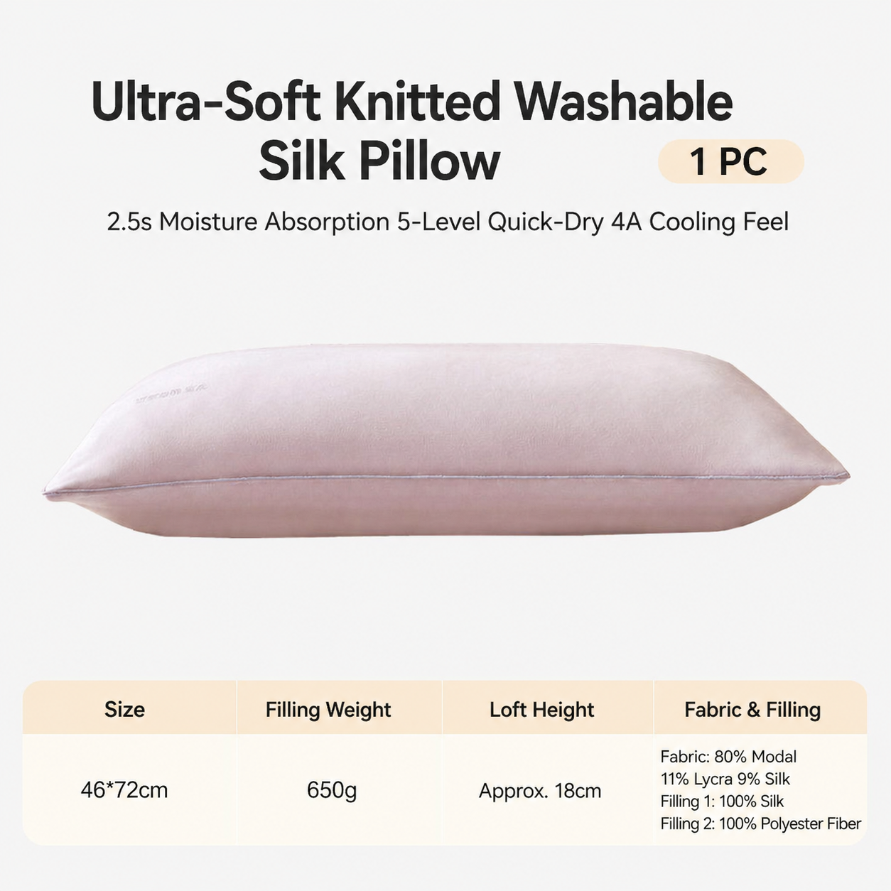 Silk Cotton Pillow Set