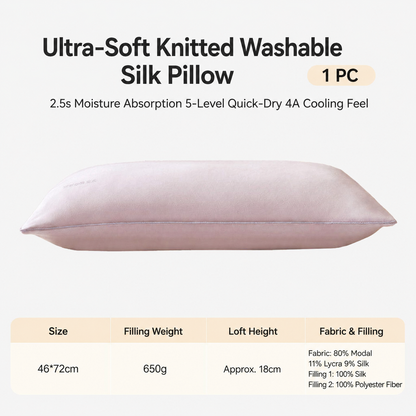 Silk Cotton Pillow Set