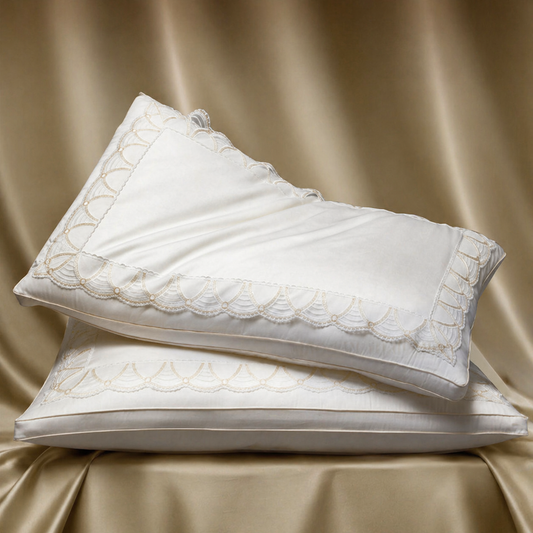 Silk Cotton Pillow Set