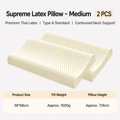 Natural Latex Contour Pillow