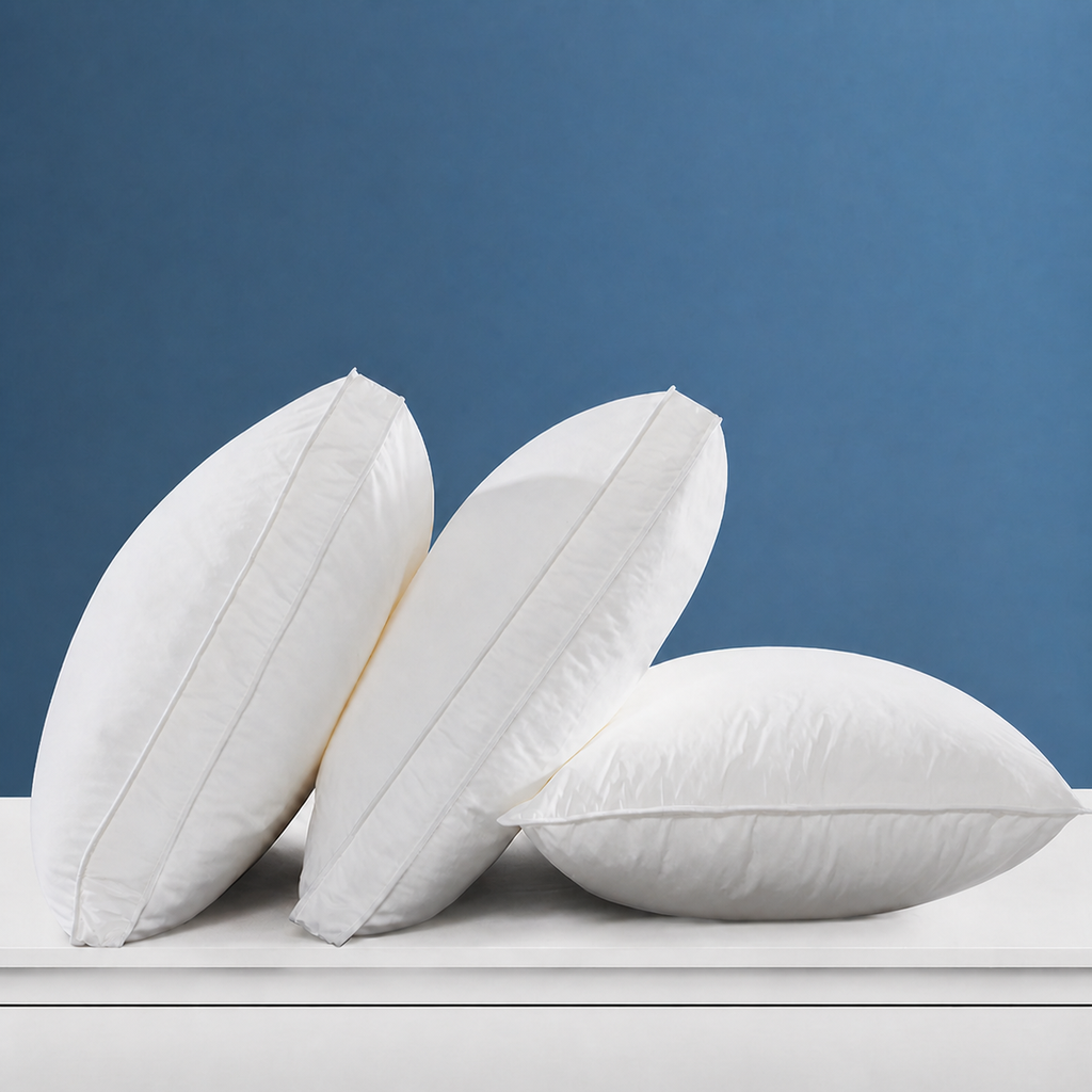 Antimicrobial Lofted Cervical Pillow for Side Sleeping, Medium/Low/High