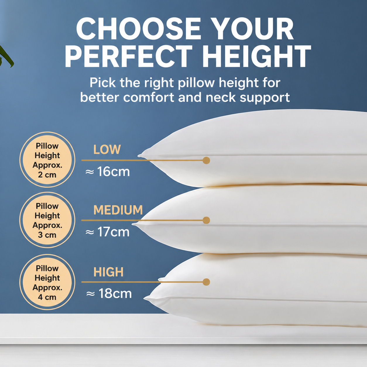 Antimicrobial Lofted Pillow