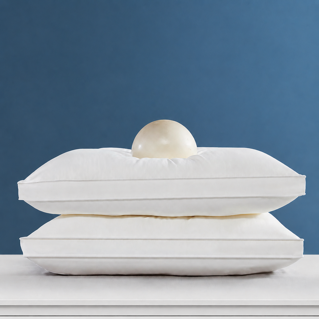 Antimicrobial Lofted Cervical Pillow for Side Sleeping, Medium/Low/High