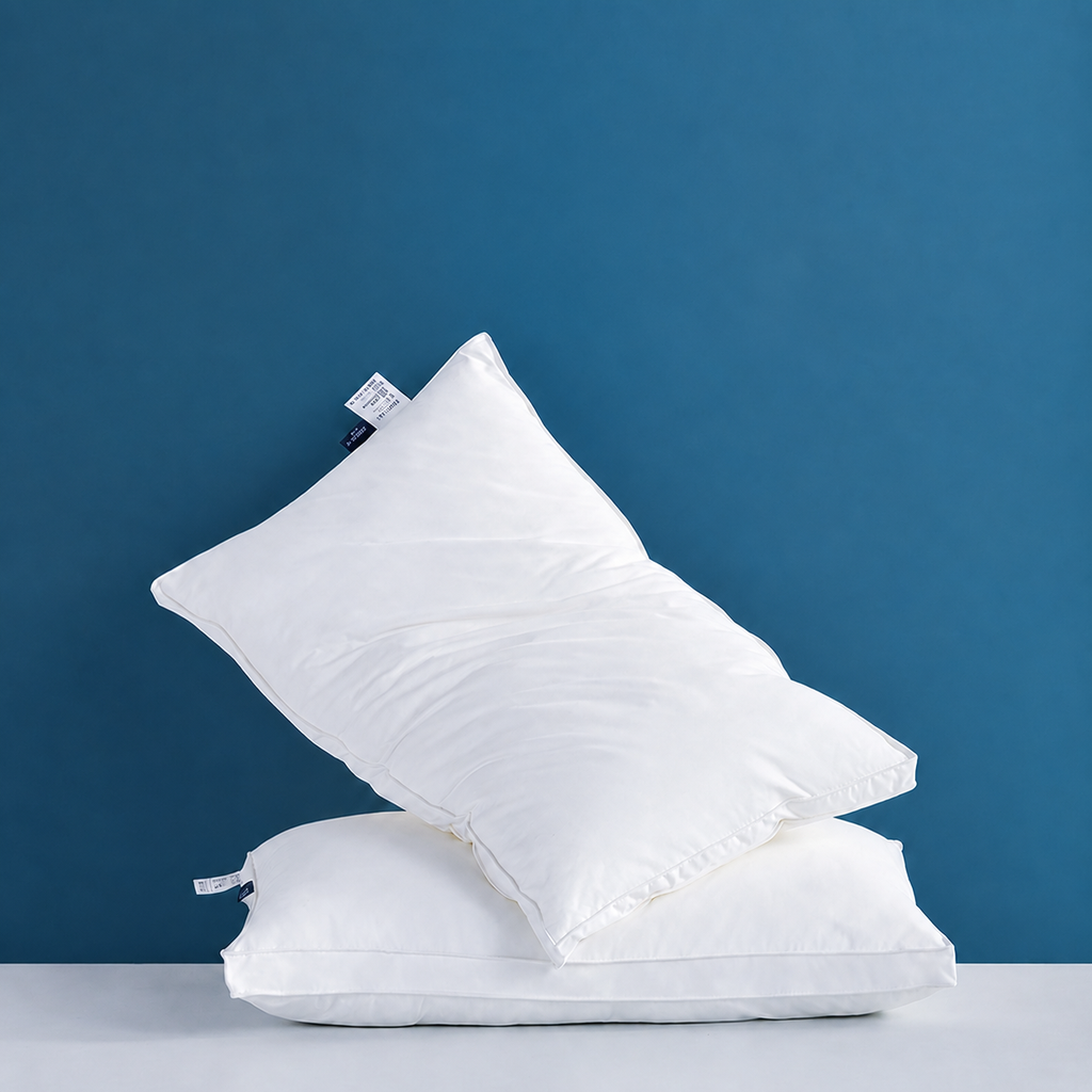Antimicrobial Lofted Cervical Pillow for Side Sleeping, Medium/Low/High