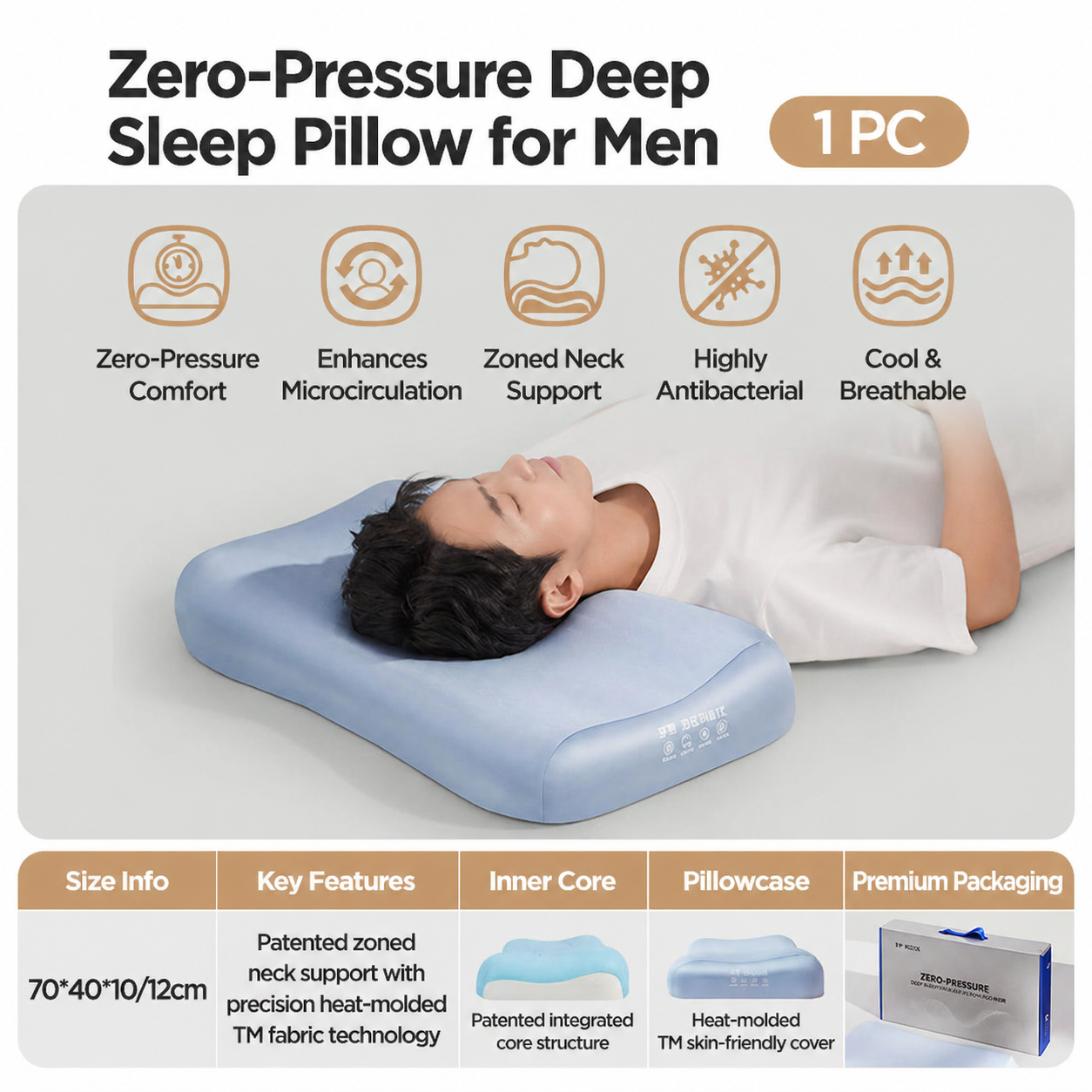 Cervical Support Sleep Pillow