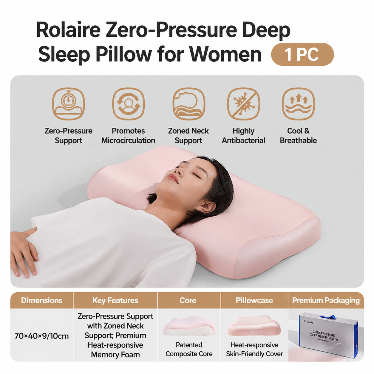 Cervical Support Sleep Pillow