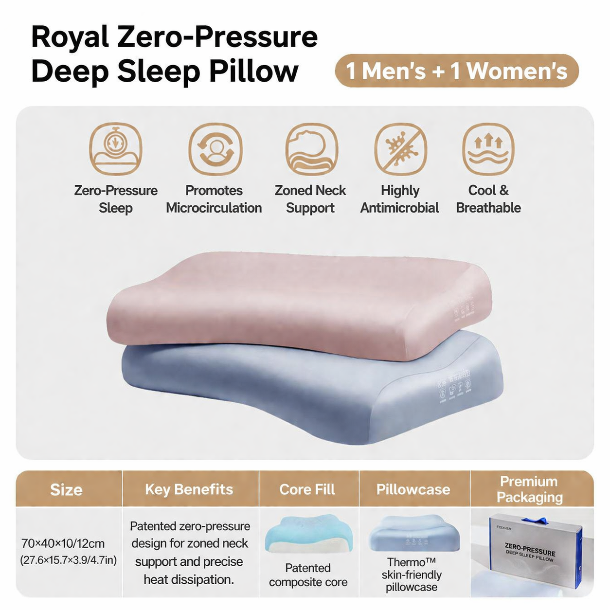 Cervical Support Sleep Pillow