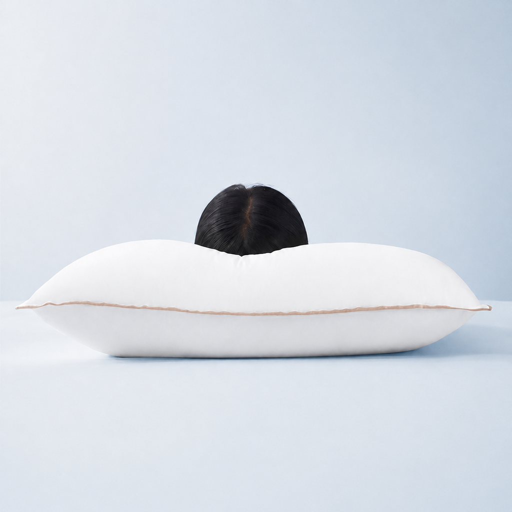 Silk Cloud-Soft Antibacterial & Anti‑Mite Cotton Cervical Pillow for Quiet, Clean Sleep, Multiple Styles