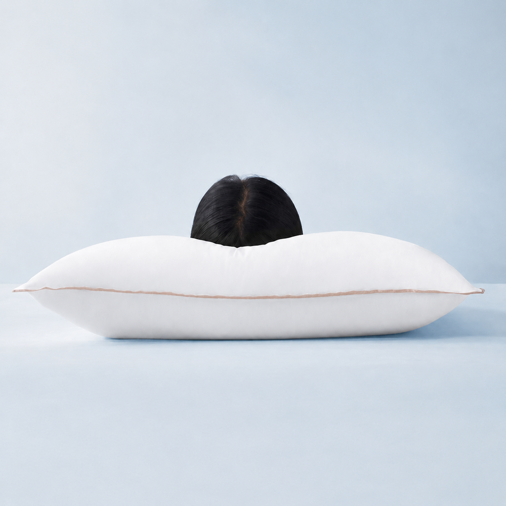 Silk Cloud-Soft Antibacterial & Anti‑Mite Cotton Cervical Pillow for Quiet, Clean Sleep, Multiple Styles